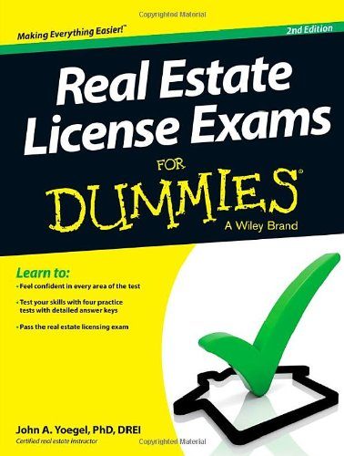 Real Estate License Exams For Dummies