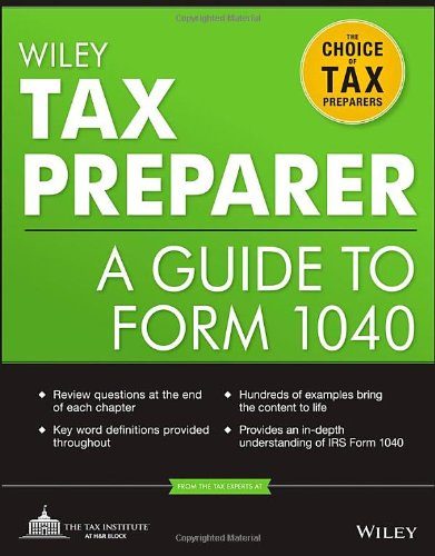 Wiley Tax Preparer: A Guide to Form 1040