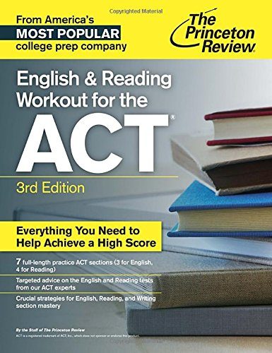 English and Reading Workout for the ACT, 3rd Edition (College Test Preparation)