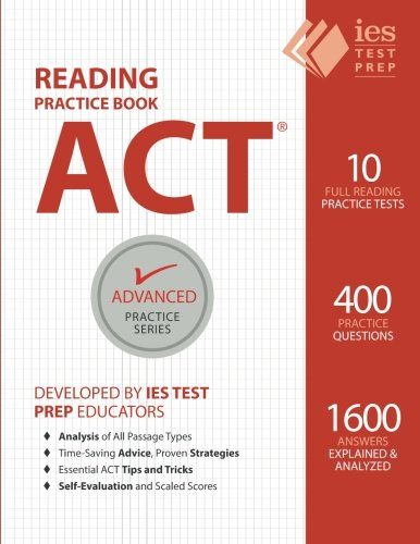 ACT Reading Practice Book (Advanced Practice Series) (Volume 5)