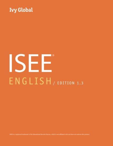 Ivy Global ISEE English 2015 (Prep Book)