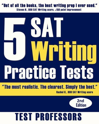 5 SAT Writing Practice Tests