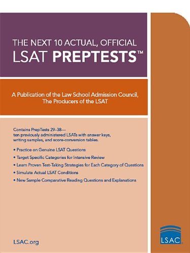 The Next 10 Actual, Official LSAT PrepTests (Lsat Series)