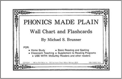 Phonics Made Plain Wall Chart and Flashcards