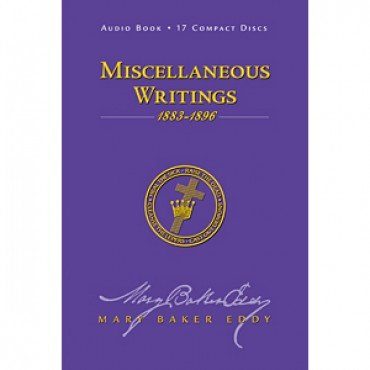 Miscellaneous Writings 1883-1896, Audio CDs