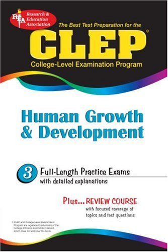 CLEP Human Growth & Development (REA)-The Best Test Prep for the CLEP Exam (CLEP Test Preparation)