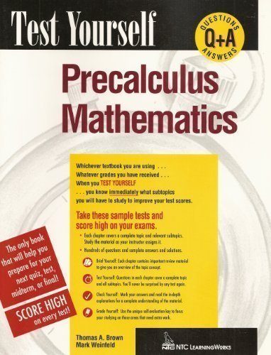 Test Yourself Precalculus Mathematics