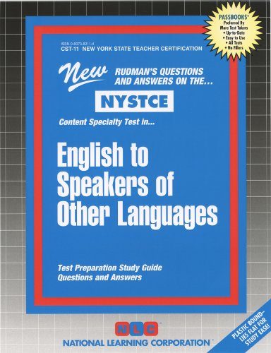 English to Speakers of Other Languages (NYS Teacher Certification) (Passbooks)