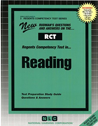 READING (Regents Competency Test Series) (Passbooks) (REGENTS COMPETENCY TEST SERIES (RCT))
