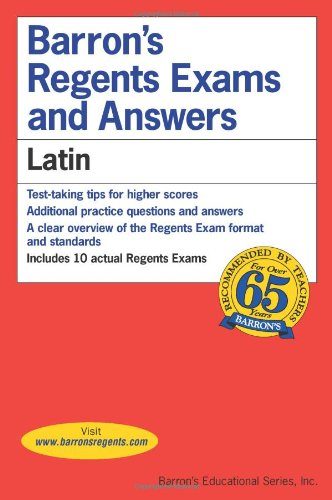 Latin (Barron's Regents Exams and Answers)