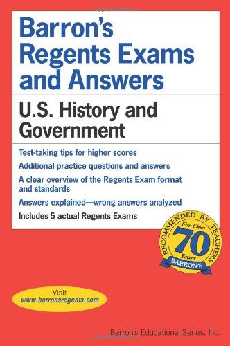 Barron's Regents Exams and Answers: U.S. History and Government