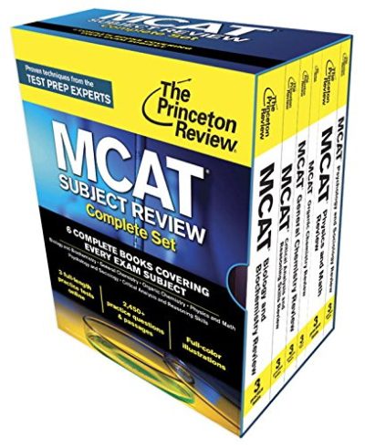 Princeton Review MCAT Subject Review Complete Box Set: New for MCAT 2015 (Graduate School Test Preparation)