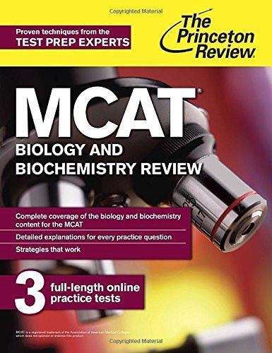 MCAT Biology and Biochemistry Review: New for MCAT 2015 (Graduate School Test Preparation)