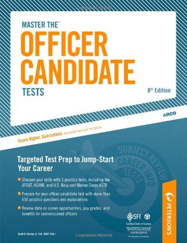 Master The Officer Candidate Tests: Targeted Test Prep to Jump-Start Your Career (Peterson's Master the Officer Candidate Tests)