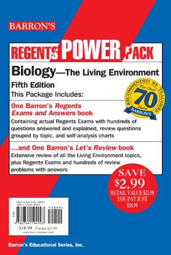 Biology Power Pack (Regents Power Packs)