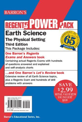 Earth Science Power Pack (Regents Power Packs)