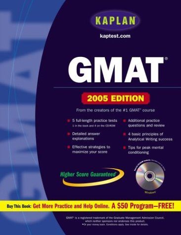Kaplan GMAT 2005 with CD-ROM (Kaplan GMAT Premier Program (w/CD))