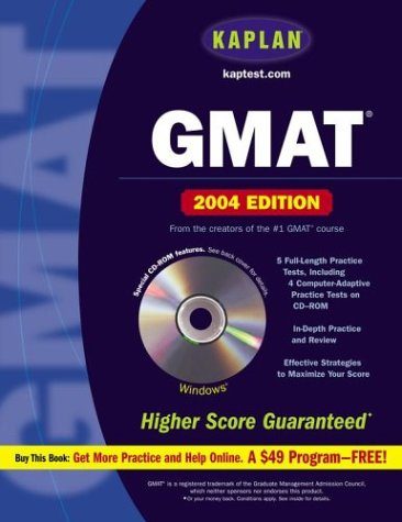 Kaplan GMAT 2004 with CD-ROM (Kaplan GMAT Premier Program (w/CD))