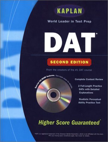 Kaplan DAT with CD-ROM, Second Edition