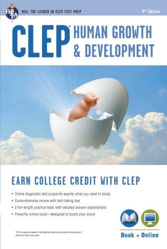 CLEPÂ® Human Growth & Development Book + Online (CLEP Test Preparation)