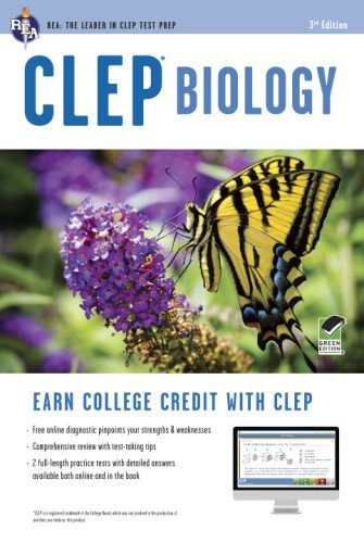 CLEPÂ® Biology Book + Online (CLEP Test Preparation)