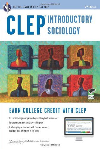 CLEPÂ® Introductory Sociology Book + Online (CLEP Test Preparation)