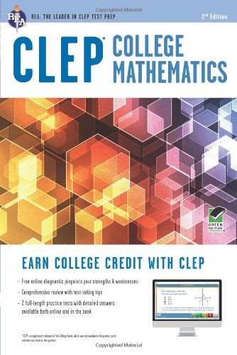 CLEPÂ® College Mathematics Book + Online (CLEP Test Preparation)