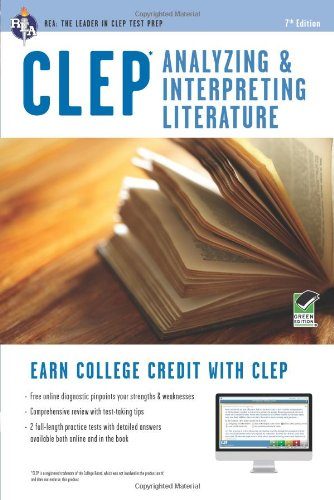 CLEPÂ® Analyzing & Interpreting Literature Book + Online (CLEP Test Preparation)