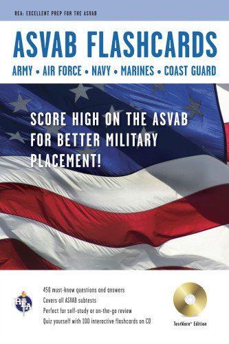 ASVAB Flashcards with CD (Military (ASVAB) Test Preparation)