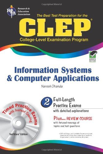 CLEP Information Systems & Computer Applications w/ CD-ROM (CLEP Test Preparation)