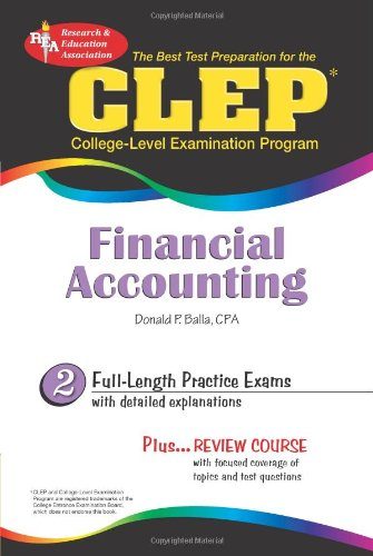 CLEPÂ® Financial Accounting (CLEP Test Preparation)