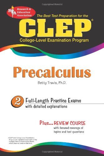 CLEPÂ® Precalculus (CLEP Test Preparation)