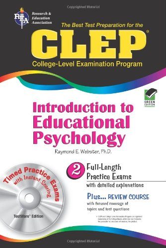 CLEPÂ® Introduction to Educational Psychology w/CD (CLEP Test Preparation)
