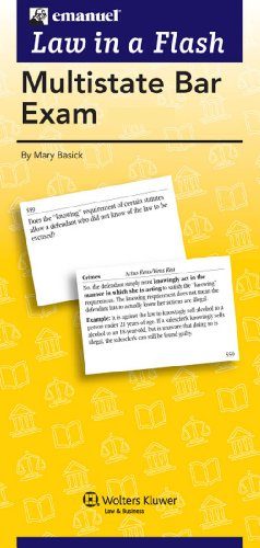 MBE Flash Cards (Law in a Flash)