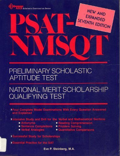 Psat-Nmsqt: Preliminary Scholastic Aptitude Test, National Merit Scholarship Qualifying Test (ARCO scholastic examination series)