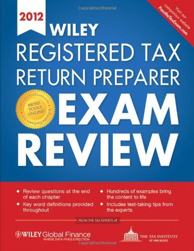 Wiley Registered Tax Return Preparer Exam Review 2012