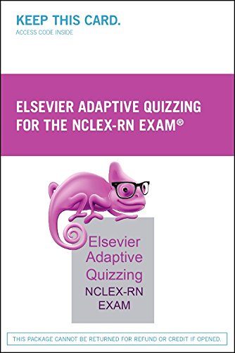 Elsevier Adaptive Quizzing for the NCLEX-RN Exam (36-Month) (Retail Access Card), 1e