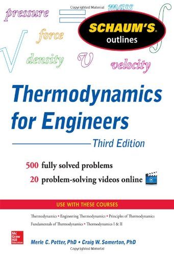 Schaum's Outline of Thermodynamics for Engineers, 3rd Edition (Schaum's Outlines)