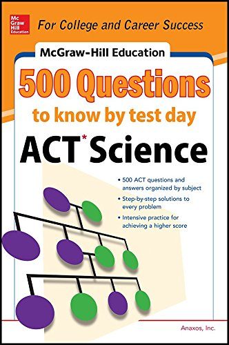 500 ACT Science Questions to Know by Test Day (Mcgraw Hill's 500 Questions to Know By Test Day)