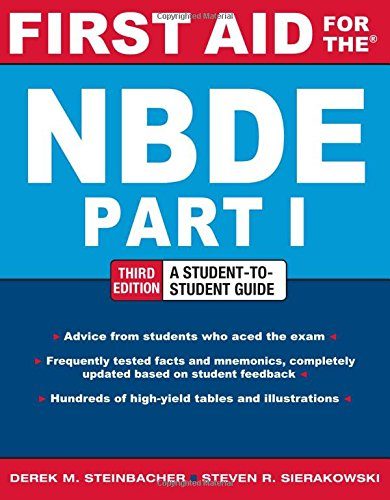 First Aid for the NBDE Part 1, Third Edition (First Aid Series)