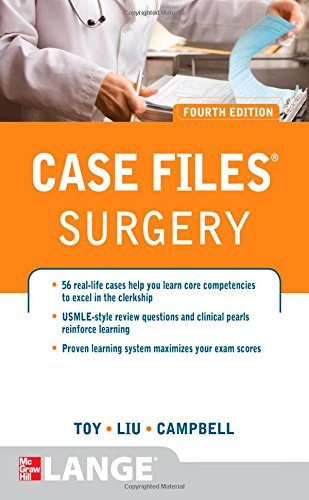 Case Files Surgery, Fourth Edition (LANGE Case Files)