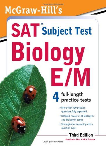McGraw-Hill's SAT Subject Test Biology E/M, 3rd Edition (Sat Subject Tests)