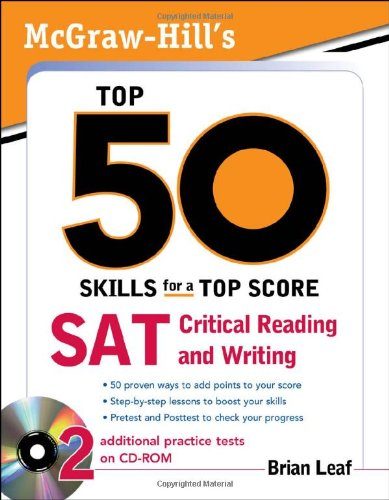 McGraw-Hill's Top 50 Skills for a Top Score: SAT Critical Reading and Writing
