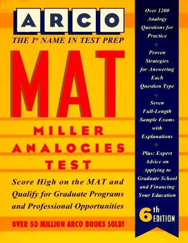 Mat: Miller Analogies Test (Arco Master the Miller Analogies Test)