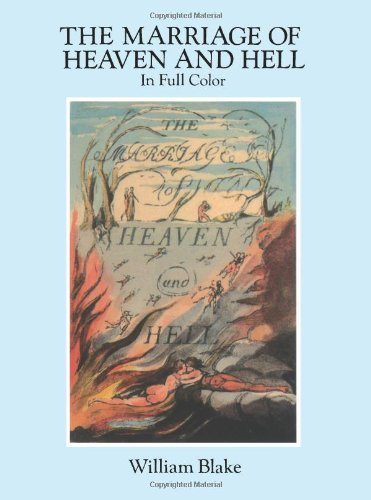 The Marriage of Heaven and Hell: A Facsimile in Full Color (Dover Fine Art, History of Art)