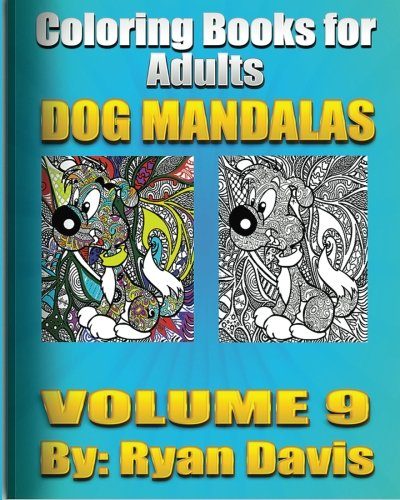 Adult Coloring Book Dog Mandalas (Animals & Mandalas )