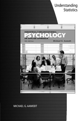 I/O STATS Primer Industrial/Organizational Psychology