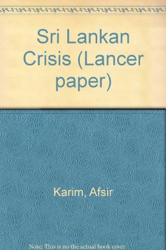 Sri Lankan Crisis (Lancer paper)