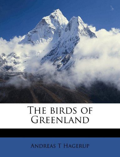 The birds of Greenland