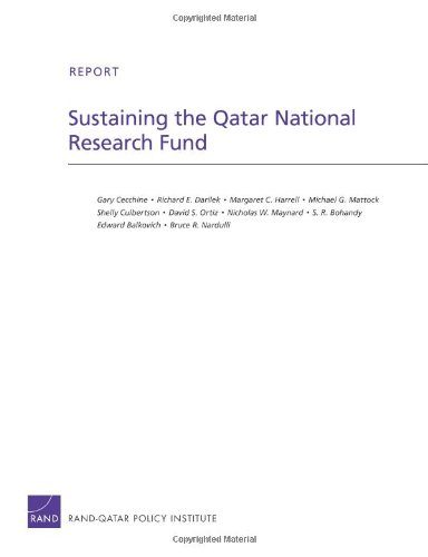 Sustaining the Qatar National Research Fund (Rand Corporation Technical Report)